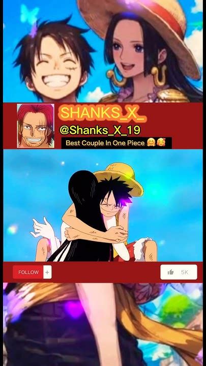 Luffy And Hancock 🥰🫶🏼 Youtube