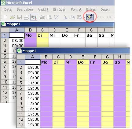 Excel Jede Zweite Spalte Farbig Pctipp Ch