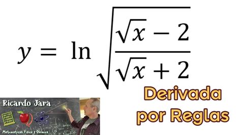 Derivada Por Regla Youtube