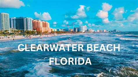 Clearwater Beach Florida Beach Walking Tour Youtube