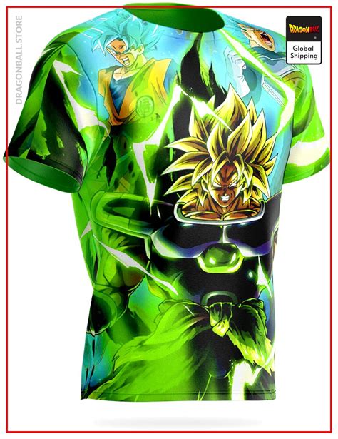 Dragon Ball T Shirts Broly Clash Saiyan Dbz Store Dragon Ball Store