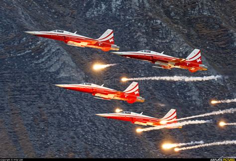 J Switzerland Air Force Patrouille Suisse Northrop F E Tiger