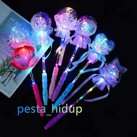 Jual Tongkat Sihir Lampu Tongkat Peri Magic Jam Tangan Anak Motif ...