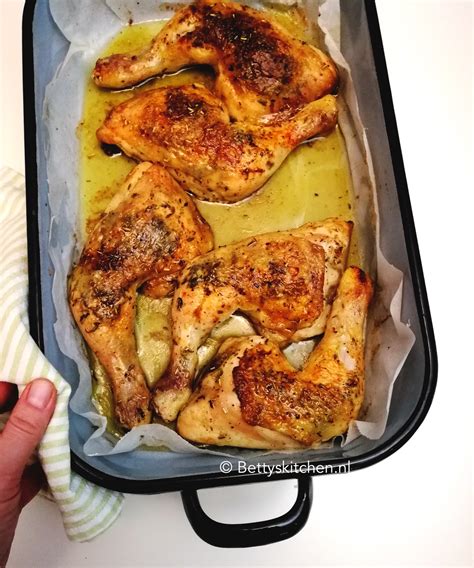 Gegrilde Kippenbouten Uit De Oven Recept Betty S Kitchen