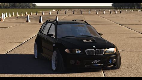 Bmw E46 Touring 600hp Testing At Abandoned Aerodrome Ii Assetto Corsa Youtube