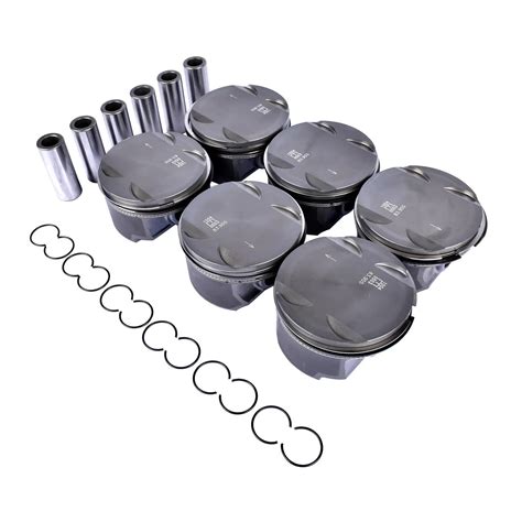 AP03 6pcs Pistons Rings Set For BMW E46 E39 E60 E83 E85 84 00MM M54B25