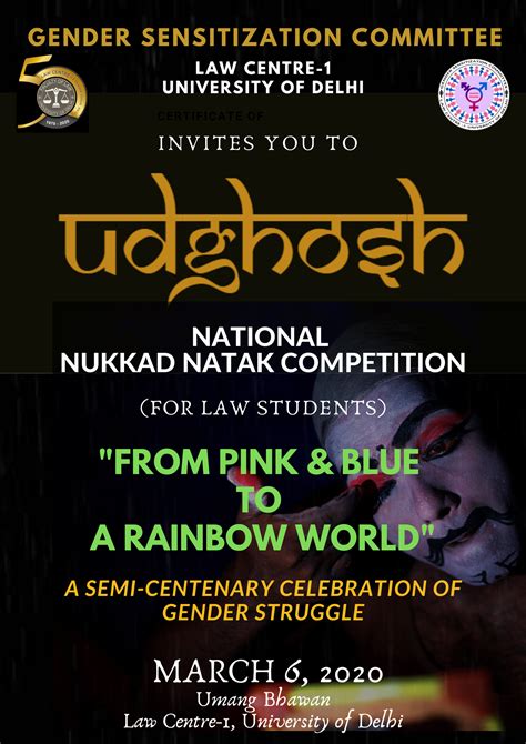 UDGHOSH: Nukkad Natak Competition at University of Delhi [March 6 ...