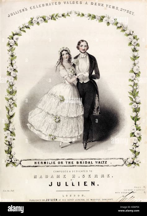 Queen Victoria and Prince Albert wedding dance. Called 'Hermilie or the ...