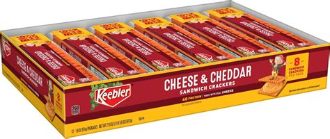 Keebler Sandwich Crackers Single Serve Snack Crackers