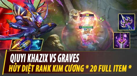 Rank Khazix Cn Qiuyi Kha Zix Vs Graves Cn Diamond Youtube