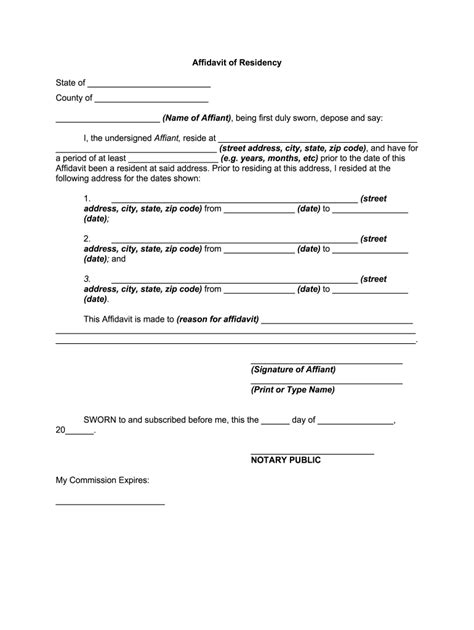 Affidavit Meaning Pre Built Template AirSlate SignNow