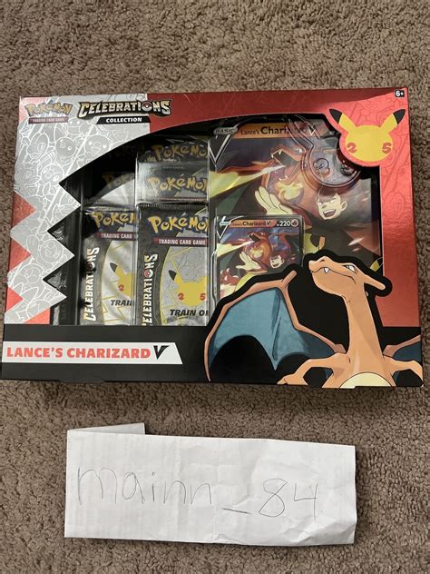 Mavin Pokemon TCG Celebrations Lance S Charizard V Collection Factory