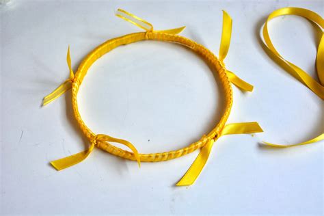 Aesthetic Nest Craft Ribbon And Flower Crowns Tutorial