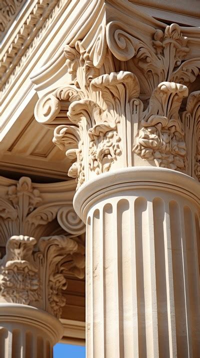 Greek temple architecture building column. | Free Photo - rawpixel