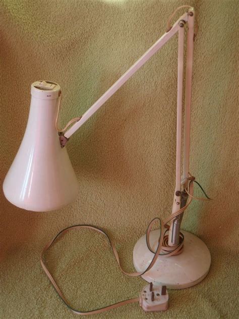 Vintage Herbert Terry Anglepoise Desk Lamp Old Style Wiring But