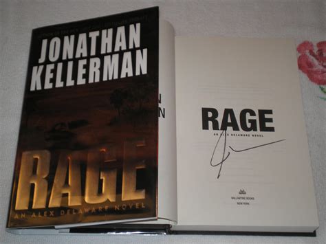 Rage: Signed by Kellerman, Jonathan: Near Fine Hardcover (2005) 1ST ...