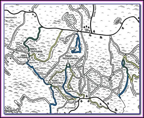 New Hampshire Snowmobile Trail Maps - Map : Resume Examples #EVKYRnb306