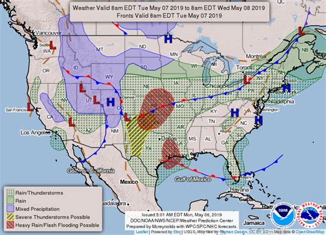 National Weather Map Tomorrow - World Map Colored Continents