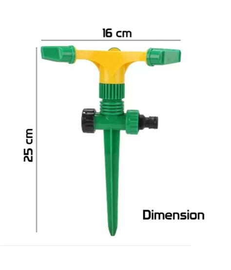 Irrigatore Giardino Spruzzatore Picchetto Puntale Braccia Annaff