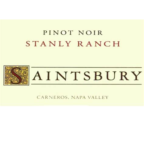 Saintsbury Stanly Ranch Carneros Pinot Noir 2011 | Wine.com