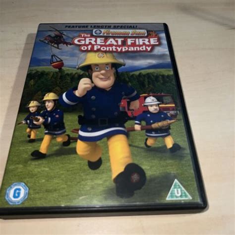 Fireman Sam The Great Fire Of Pontypandy Dvd U