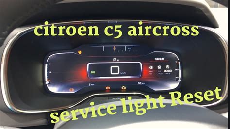 Resetting Of Citreon C5 Aircross C3 Aircross 70plate Service Light Plus