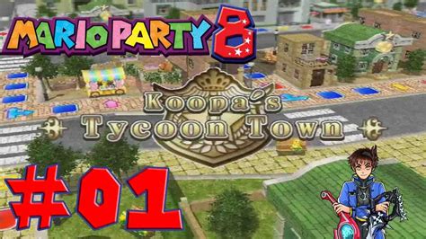 Mario Party 8 Koopa S Tycoon Town Chaos Vs Michael Vs Sly Vs Toad Part