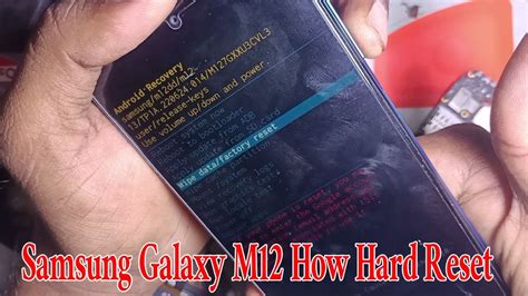 Samsung Galaxy M How Hard Reset Removing Pin Password Fingerprint