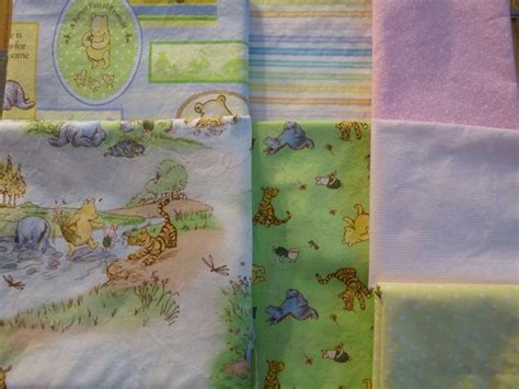 QuilterEvolution: A Classic Winnie the Pooh Baby Quilt When Winnie the Pooh Fabric Was Hard to Find