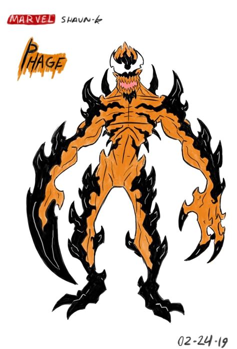 Marvel Phage By Shaun K On Deviantart Symbiotes Marvel Spiderman Art