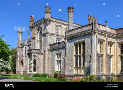 Highcliffe Castle Dorset England United Kingdom Stock Photo Alamy