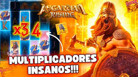 JOGUEI O SLOT ASGARDIAN RISING PEGAMOS 2 BÔNUS SERÁ QUE PAGA Veja