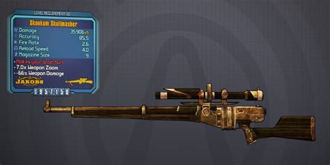 Borderlands 2 Ranking All Legendary Sniper Rifles