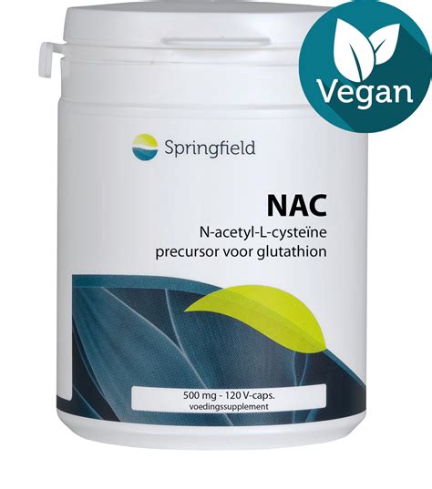 NAC N Acétyl L Cysteïne Springfield Nutraceuticals