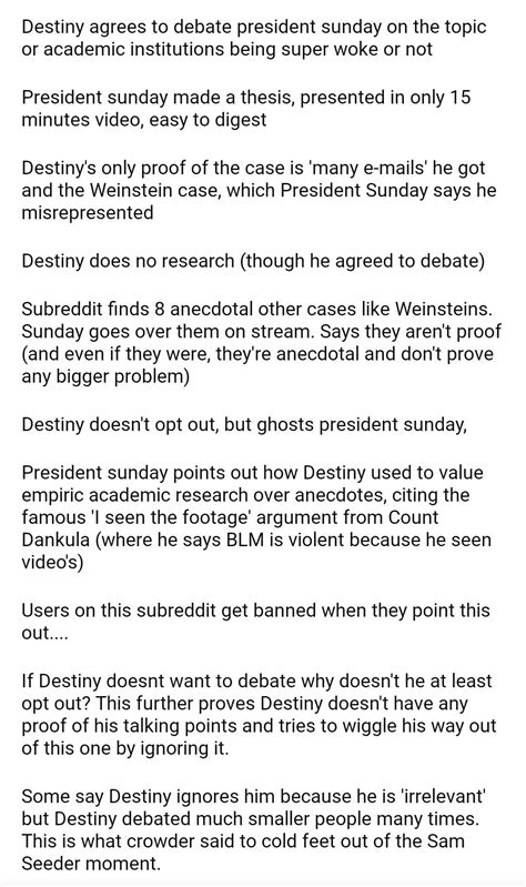 The truth behind destiny : r/Destiny