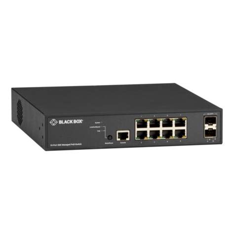 Buy Blackbox Lpb A Gigabit Ethernet Mbps Managed Poe Switch