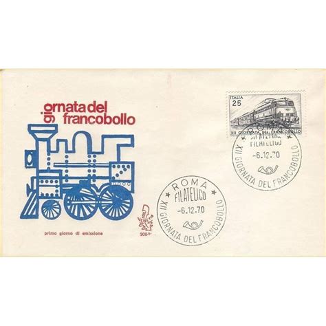 ITALIA 1970 FDC Venetia Giornata Del Francobollo Rm