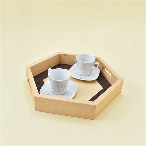 Wooden serving tray #6- The best assistant in your kitchen - wood&dots