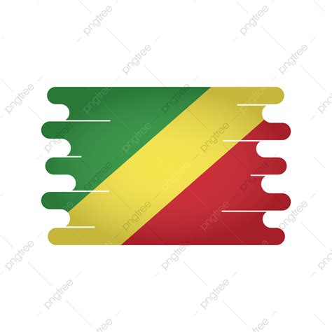 Rep Blica Congo Bandera Png Vector Dise O Png Rep Blica Del Congo