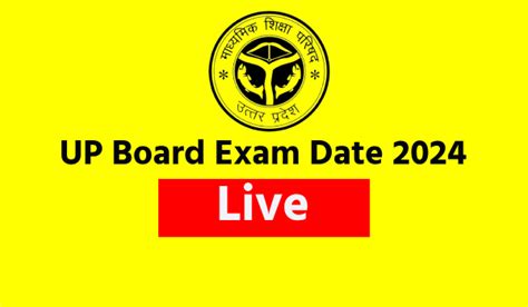 Up Board Exam Date Live Upmsp Class Th Th Time Tables