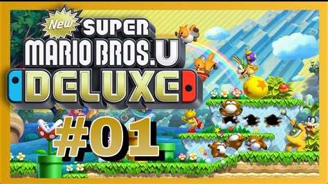 Let s Play NEW SUPER MARIO BROS U DELUXE Part 1 Flughörnchen im