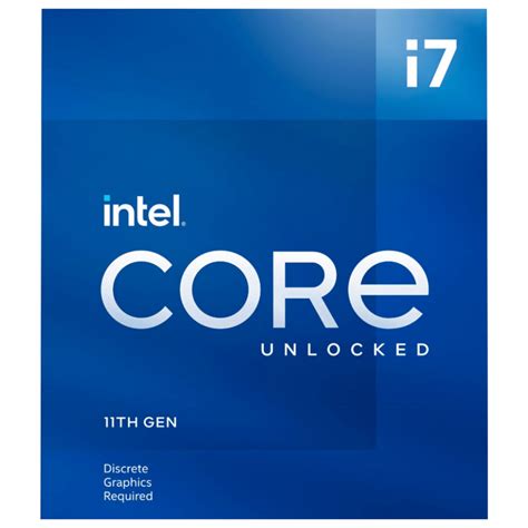 Intel® Core™ i7-11700KF 11th Gen. Processor (3.60GHz up to 5.00GHz // 8 ...