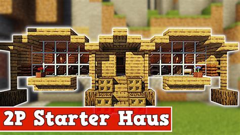 Wie Baut Man Ein Spieler Starter Haus In Minecraft Minecraft