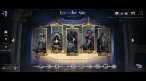 Deduction Star 2024 Voting Event Day 5 Identity V YouTube