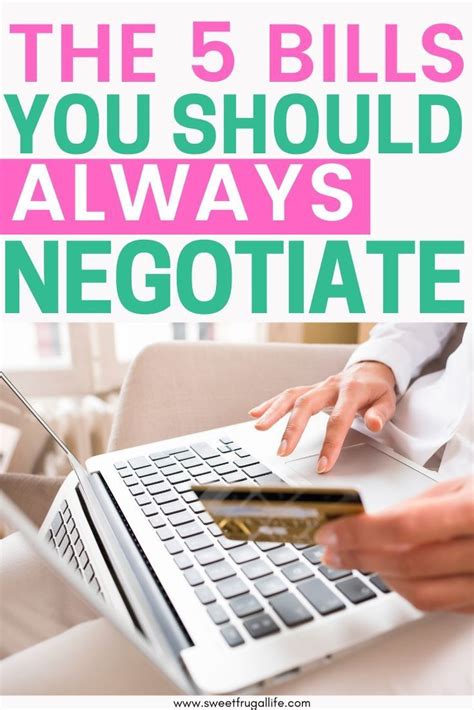 The 5 Bills You Should Negotiate To Save Money Each Month Saving