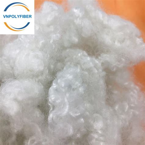 15D 64mm HCS Recycle Polyester Fibre Filling Pillow Material