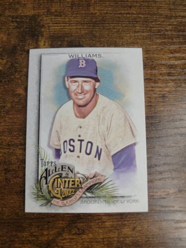 Topps Allen Ginter Base Ted Williams Boston Red Sox Ebay