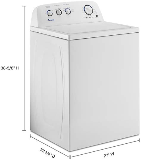 Amana NTW4519JW 28 Inch Top Load Washer With 3 8 Cu Ft Capacity 12