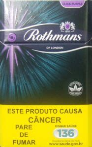 Ma O De Cigarros Rothmans Click Purple Brasil Rothmans Click Purple