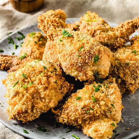 Easy Oven Fried Chicken Erren S Kitchen